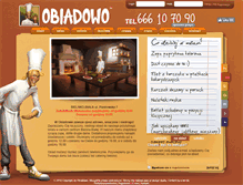 Tablet Screenshot of obiadowo.pl